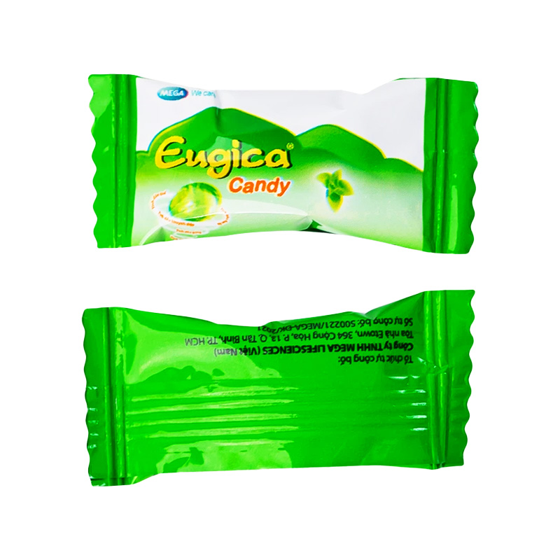 Kẹo Ngậm Ho Eugica Candy (hộp 100 viên)