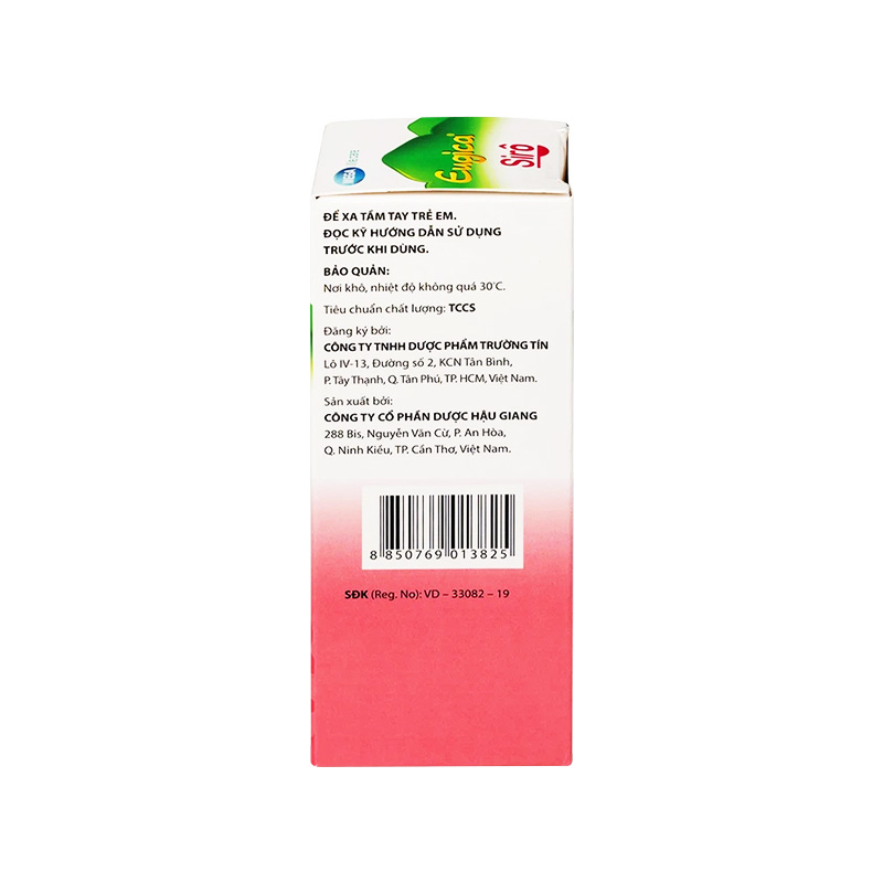 Siro Eugica hỗ trợ điều trị ho, long đờm (hộp 1 chai x 100ml)