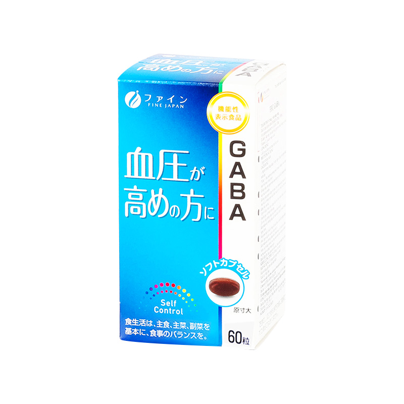 Viên uống hỗ trợ ổn định huyết áp Fine Japan FFC GABA (hộp 1 chai x 60 viên)