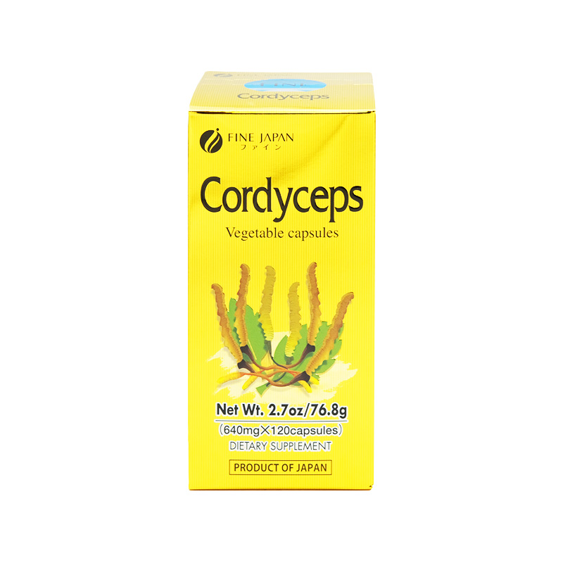 Viên Uống Đông Trùng Hạ Thảo Fine Japan Cordyceps (hộp 1 chai x 120 Viên)