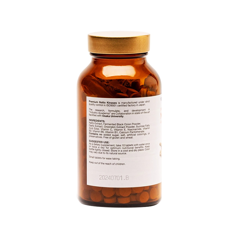 Viên Nattokinase Fine Japan hỗ trợ phòng ngừa đột quỵ (hộp 1chai x 300 Viên)