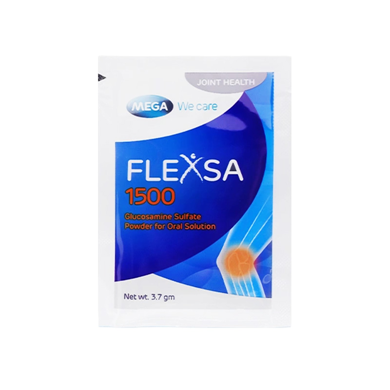 Thuốc bột Flexsa 1500 giảm triệu chứng viêm khớp gối (hộp 30 gói x 3.7g)