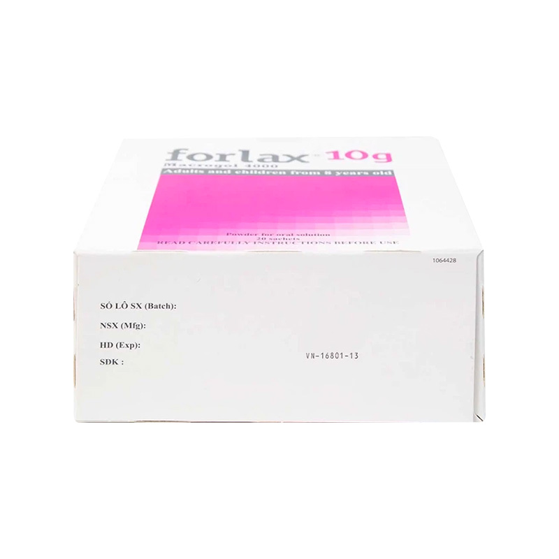 Bột pha dung dịch Forlax điều trị táo bón (hộp 20 gói)