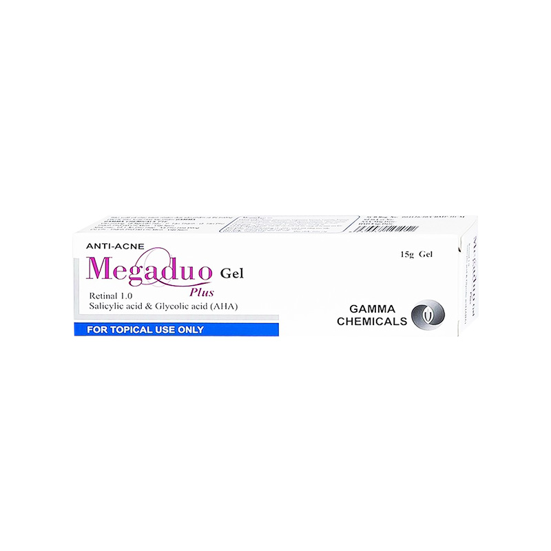 Gel Megaduo Plus giảm mụn, ngừa thâm (hộp 1 tuýp x 15g)