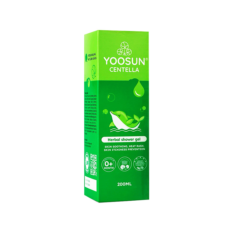 Gel tắm gội thảo dược Yoosun Rau má (hộp 1 chai x 200ml)