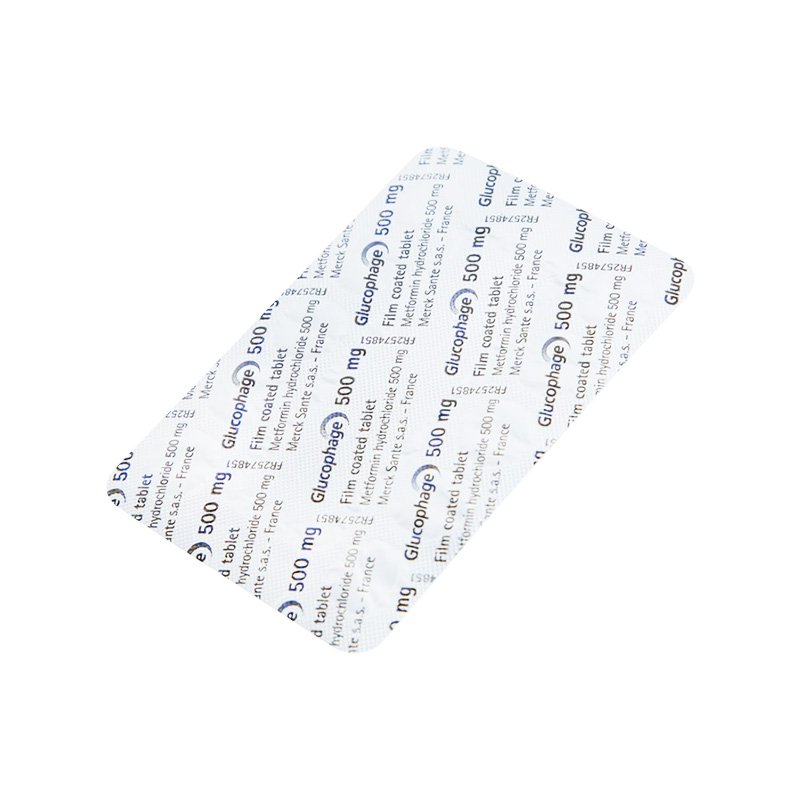 Thuốc Glucophage 500mg điều trị đái tháo đường tuýp 2 (hộp 5 vỉ x 10 viên)