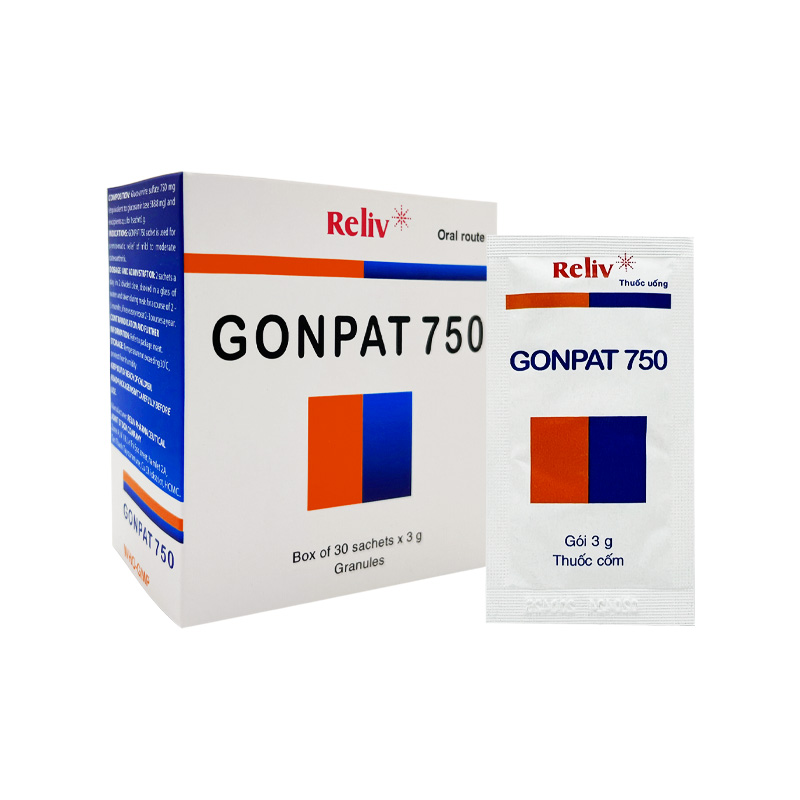 Thuốc Joinliv 750 giảm triệu chứng thoái hóa khớp (hộp 30 gói x 3g)