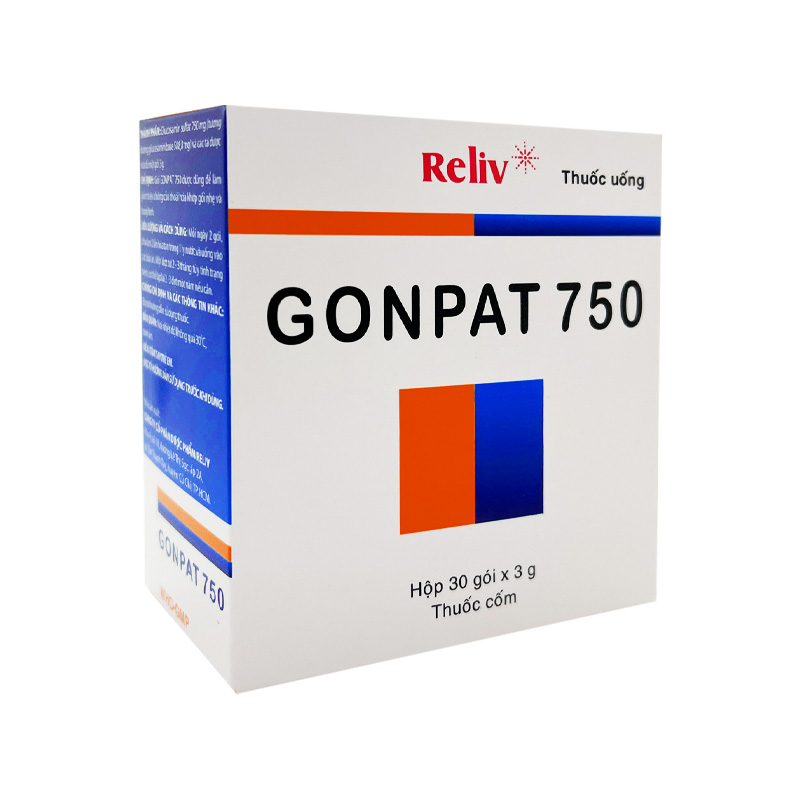 Thuốc Joinliv 750 giảm triệu chứng thoái hóa khớp (hộp 30 gói x 3g)