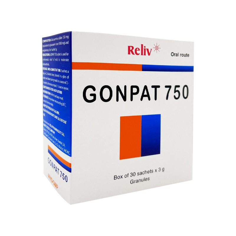 Thuốc Joinliv 750 giảm triệu chứng thoái hóa khớp (hộp 30 gói x 3g)