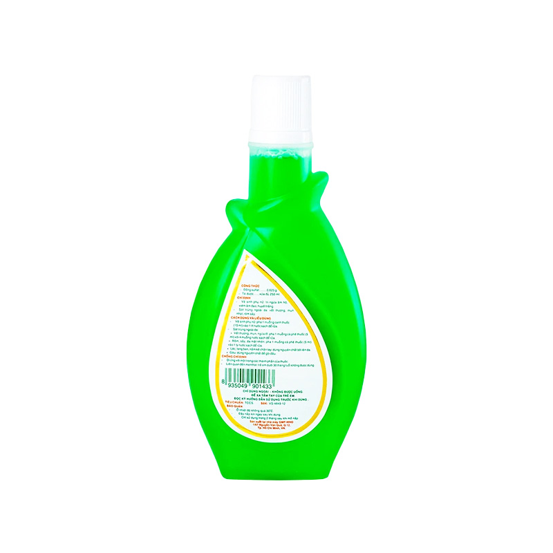 Dung dịch vệ sinh phụ nữ Gynofar hỗ trợ viêm âm đạo, âm hộ (chai 250ml)