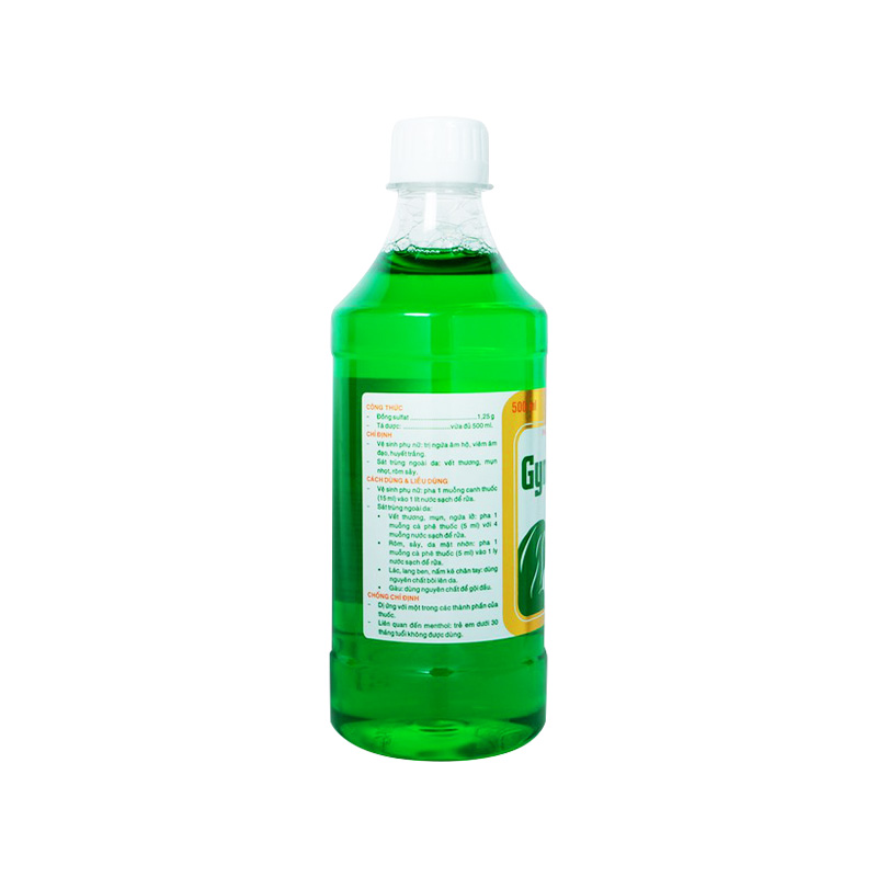 Dung dịch vệ Gynofar vệ sinh phụ nữ, ngăn ngừa viêm nhiễm (chai 500 ml)