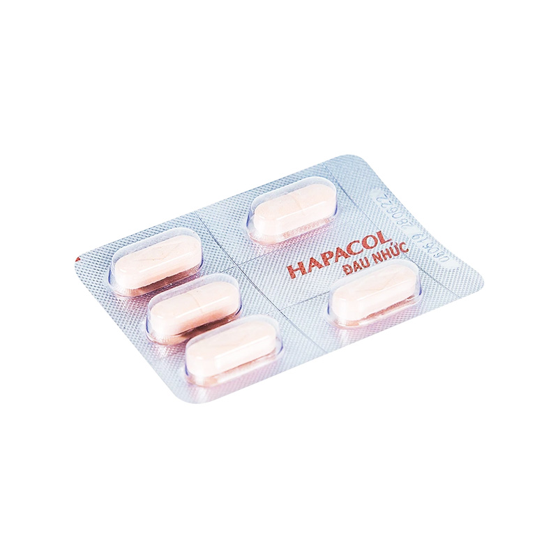 Thuốc Hapacol Đau Nhức giảm đau, kháng viêm (hộp 10 vỉ x 5 viên)