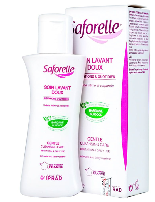 Saforelle Soin Lavant Doux vệ sinh cơ quan sinh dục ngoài và cơ thể cho da nhạy cảm (100ml)