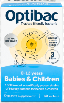 Thực phẩm bảo vệ sức khỏe Optibac Babies & Children (hộp 30 gói x 1.5g)