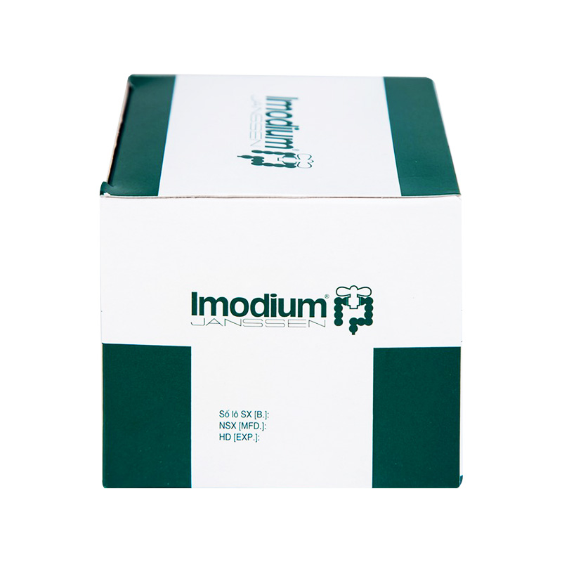Thuốc Imodium 2mg điều trị tiêu chảy cấp tính (hộp 25 vỉ x 4 viên)