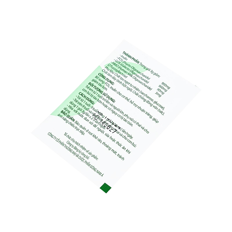 Bột hòa tan Infogoss bổ sung chất chất xơ (hộp 30 gói x 3g)