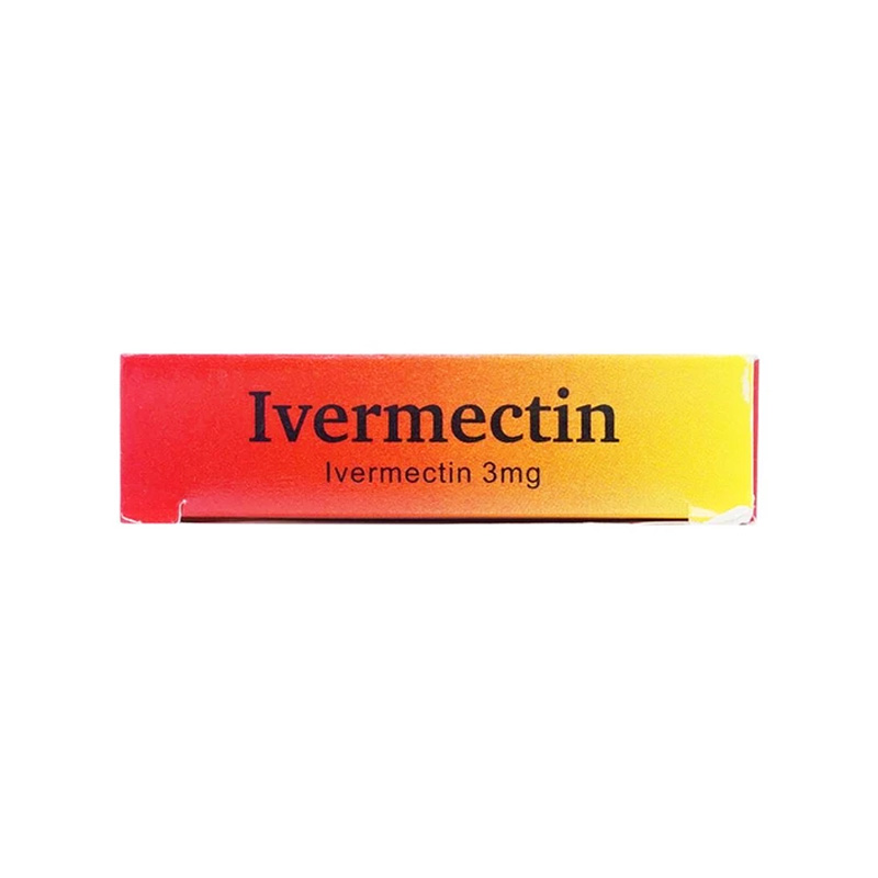 Thuốc Ivermectin 3 Dược 3/2 điều trị nhiễm giun (hộp 1 vỉ x 4 viên)