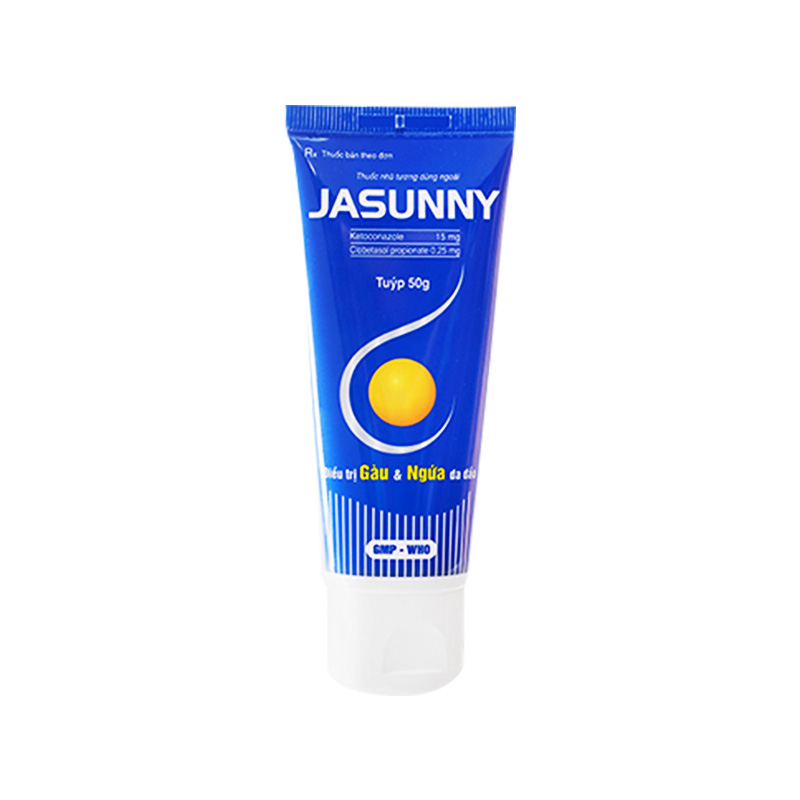Gel Jasunny điều trị gàu, viêm da tiết bã (hộp 1 tuýp x 50g)