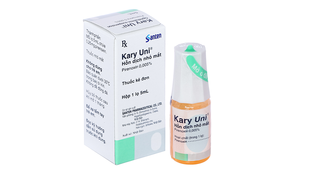 Thuốc nhỏ mắt Kary Uni điều trị đục thủy tinh thể (chai 5ml)