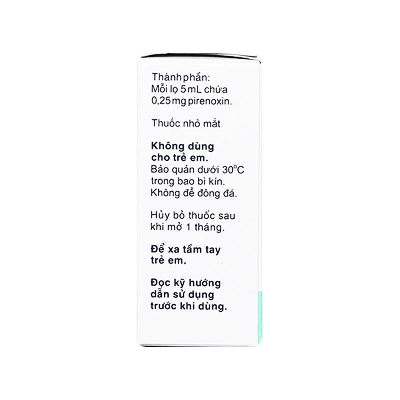 Thuốc nhỏ mắt Kary Uni điều trị đục thủy tinh thể (hộp 1 chai x 5ml)
