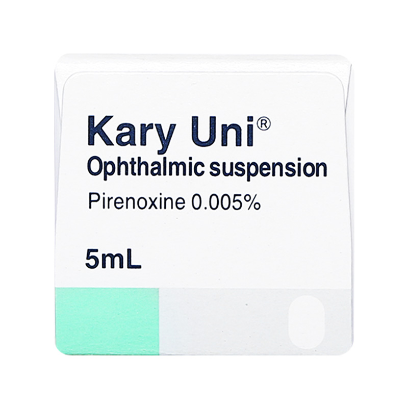 Thuốc nhỏ mắt Kary Uni điều trị đục thủy tinh thể (hộp 1 chai x 5ml)
