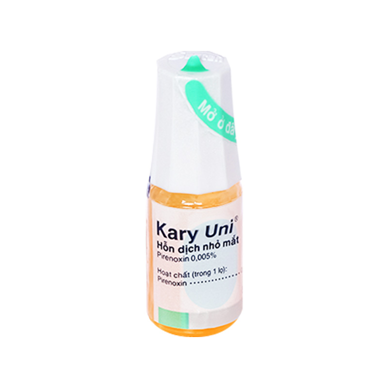 Thuốc nhỏ mắt Kary Uni điều trị đục thủy tinh thể (hộp 1 chai x 5ml)