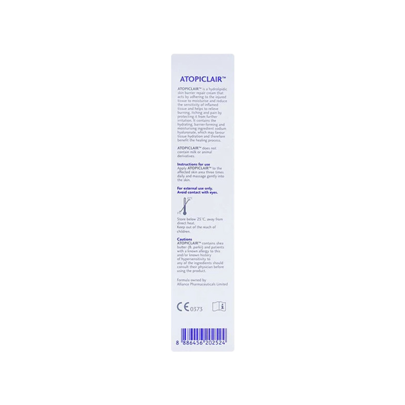 Kem Atopiclair Cream hỗ trợ giảm ngứa, rát, đau do viêm da cơ địa (hộp 1 tuýp x 40ml)