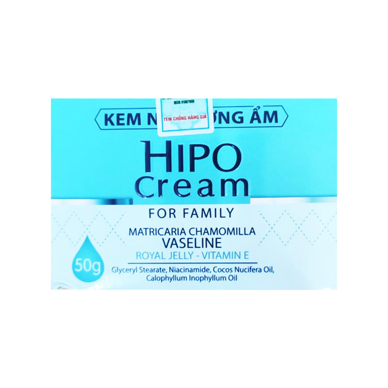 Kem bôi Hipo Cream dưỡng da, chống khô, nứt nẻ (hộp 50g)