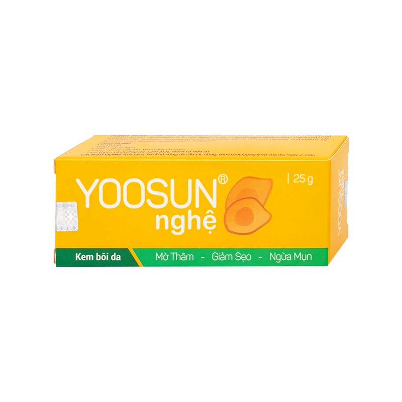 Kem bôi da Yoosun Nghệ mờ thâm, giảm sẹo, ngừa mụn (hộp 1 tuýp x 25g)