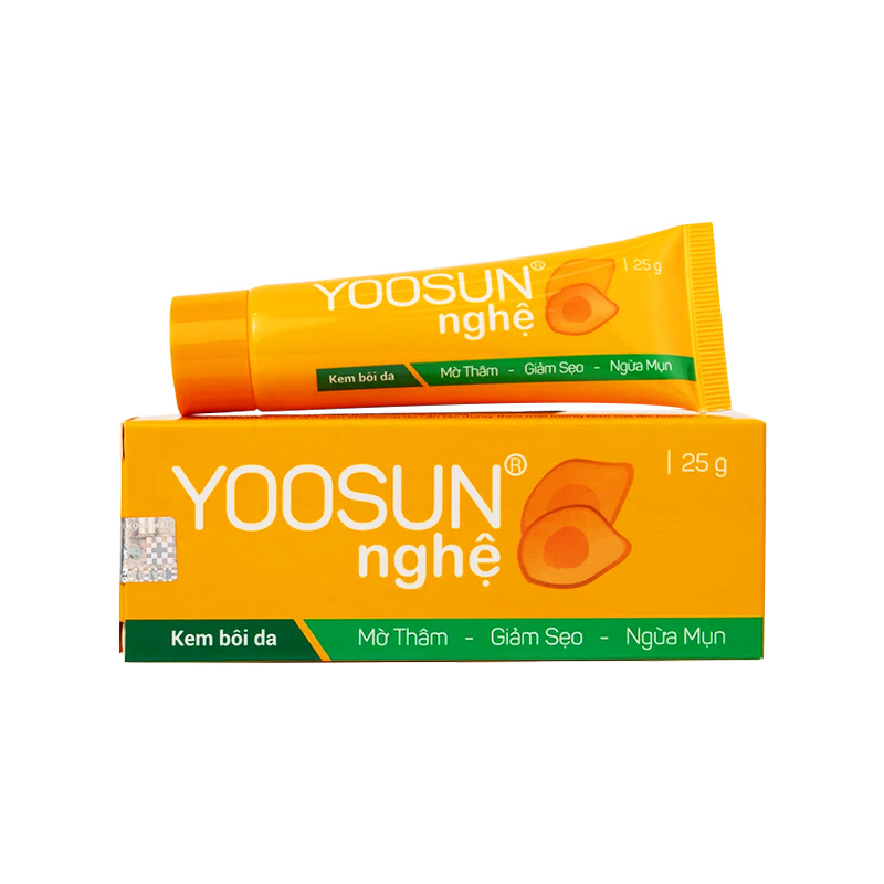 Kem bôi da Yoosun Nghệ mờ thâm, giảm sẹo, ngừa mụn (hộp 1 tuýp x 25g)