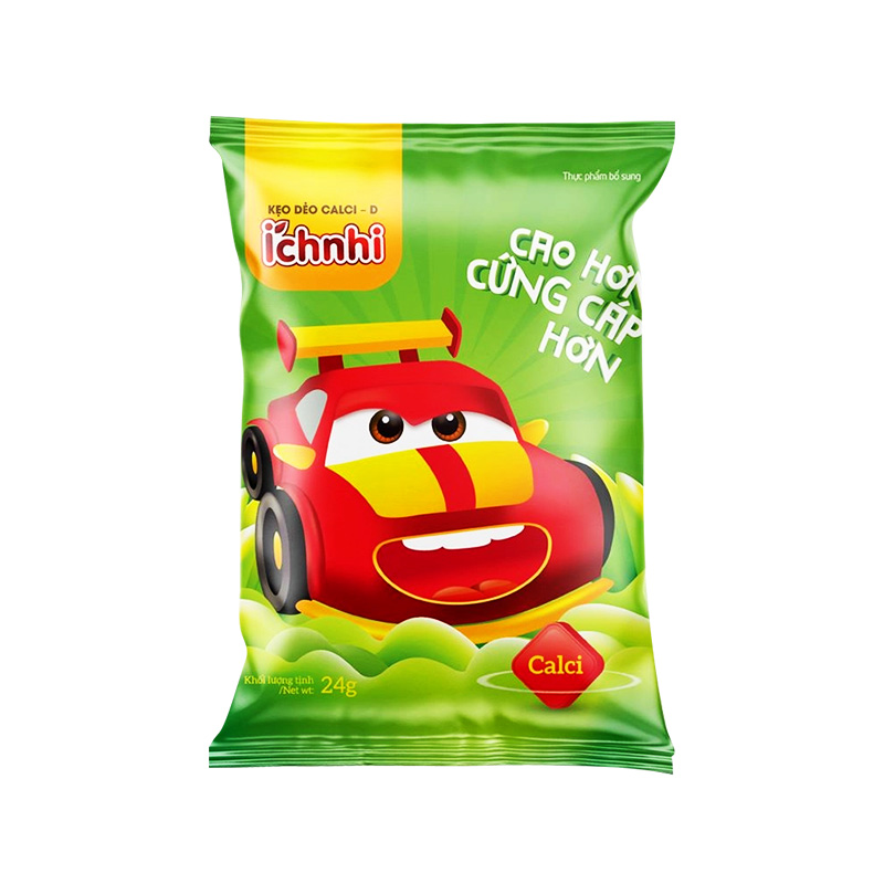 Kẹo dẻo Calci-D Ích Nhi (gói 24g)