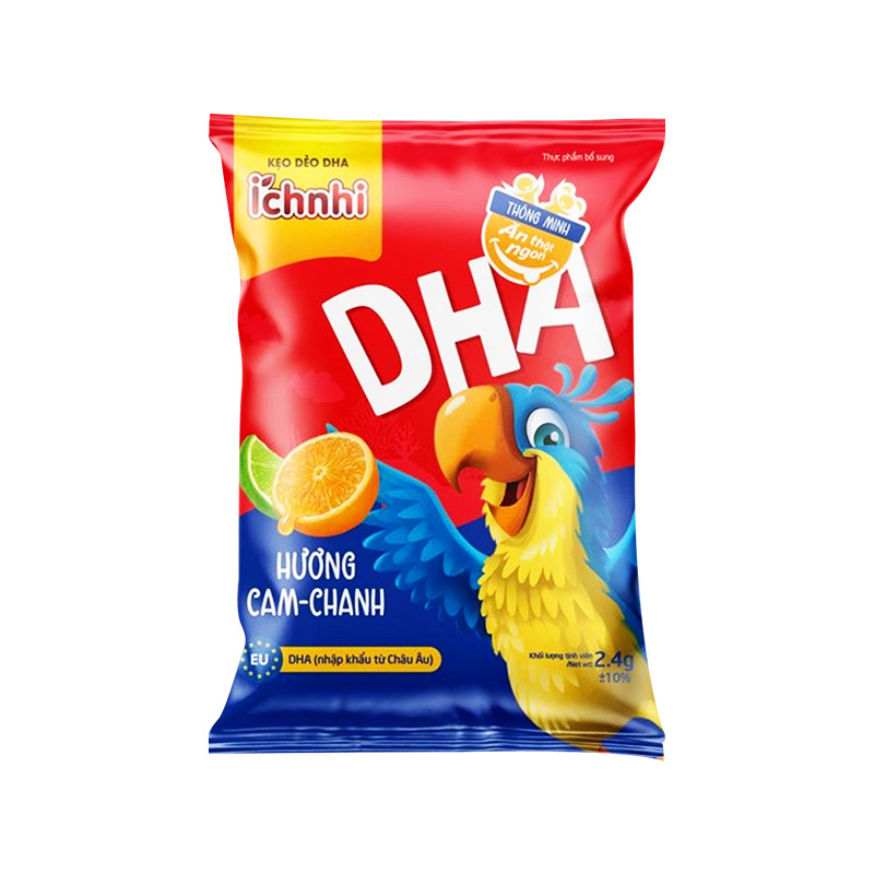 Kẹo dẻo DHA Ích Nhi (gói 24g)