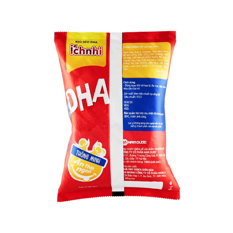 Kẹo dẻo DHA Ích Nhi (gói 24g)