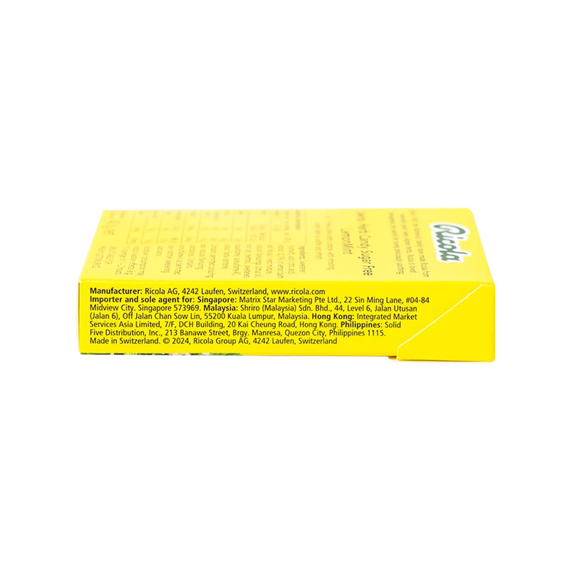 Kẹo ngậm thảo mộc Ricola không đường vị chanh bạc hà (hộp 40g)