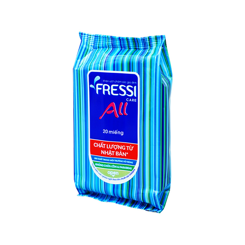 Khăn ướt Fressi Care đa năng (gói 20 miếng)