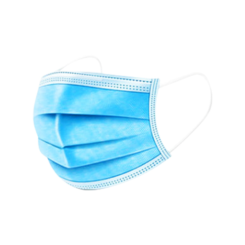 Khẩu trang y tế 4 lớp Khang Dũng chống tia UV, ngăn khói bụi (hộp 50 cái - màu xanh)