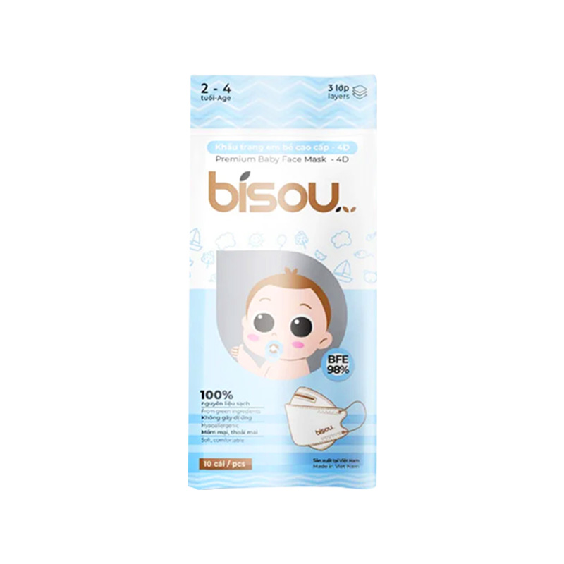 Khẩu trang KF94 Baby (túi 10 cái)