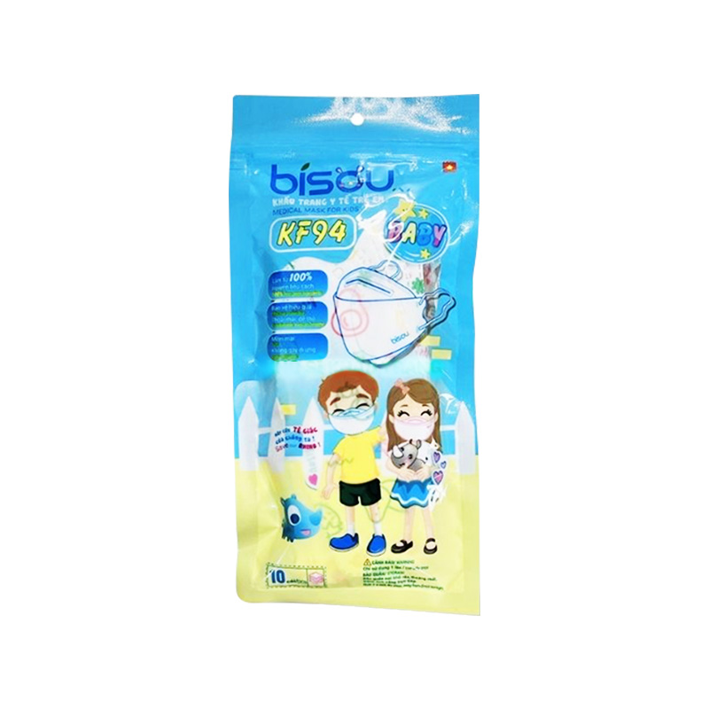 Khẩu trang KF94 Kids (túi 10 cái)