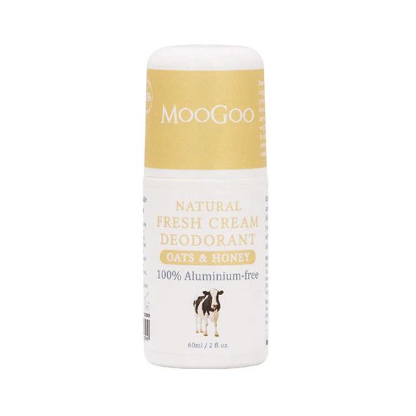 Lăn khử mùi Moogoo yến mạch và mật ong (chai 60ml)