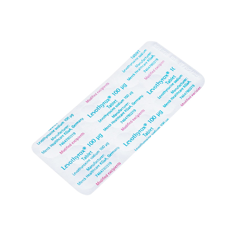 Thuốc Levothyrox 100µg điều trị bệnh lý tuyến giáp (hộp 2 vỉ x 15 viên)