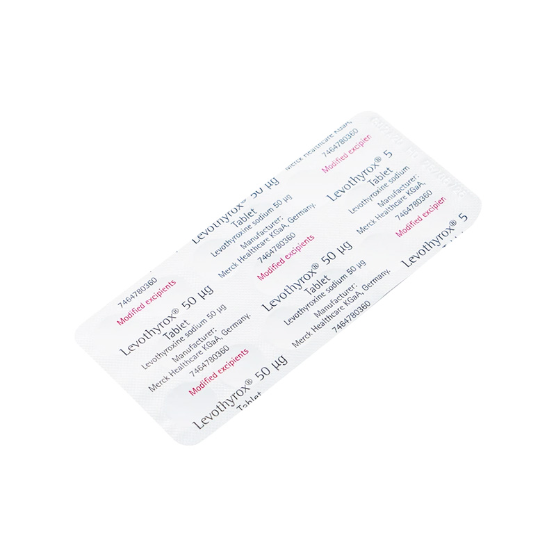 Thuốc Levothyrox 50µg điều trị bướu giáp, suy giáp (hộp 2 vỉ x 15 viên)