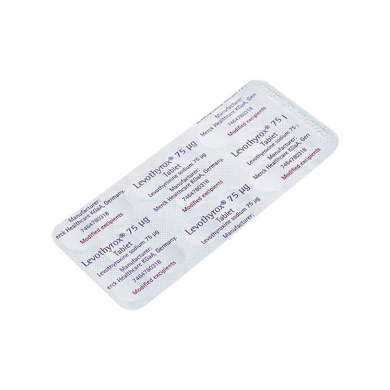 Thuốc Levothyrox 75µg điều trị bướu giáp đơn thuần lành tính (hộp 2 vỉ x 15 viên)