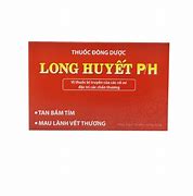 Thuốc Long Huyết P/H đặc trị tan bầm tím, mau lành vết thương (hộp 2 vỉ x 12 viên)