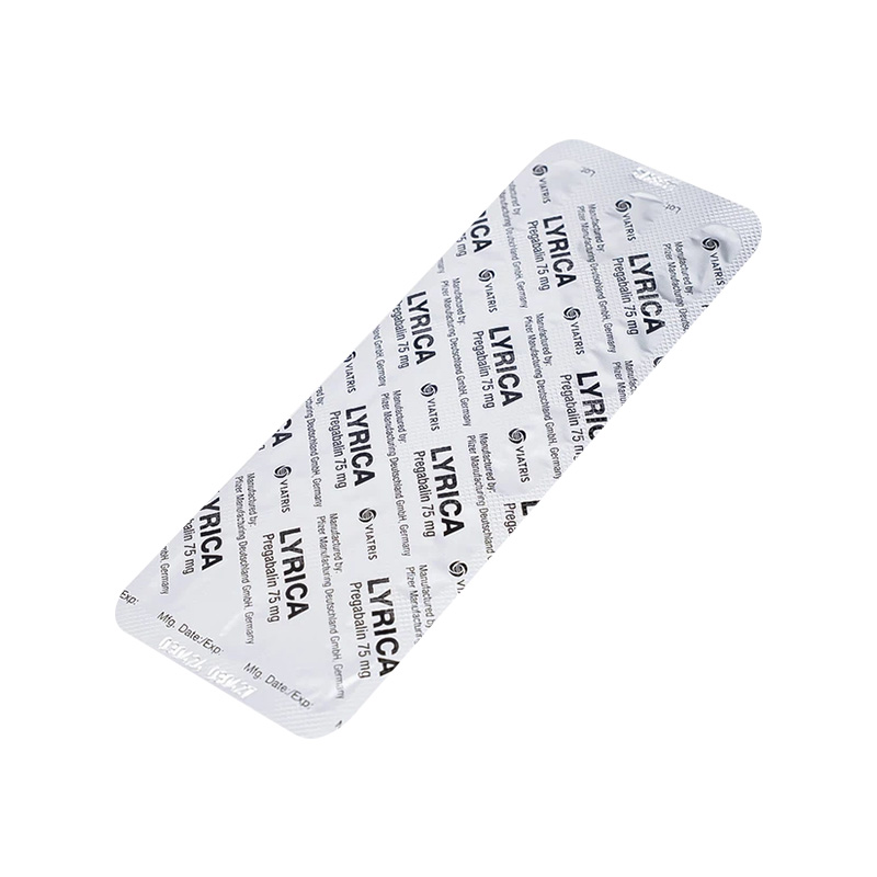 Thuốc Lyrica 75mg điều trị động kinh, đau dây thần kinh (hộp 4 vỉ x 14 viên)