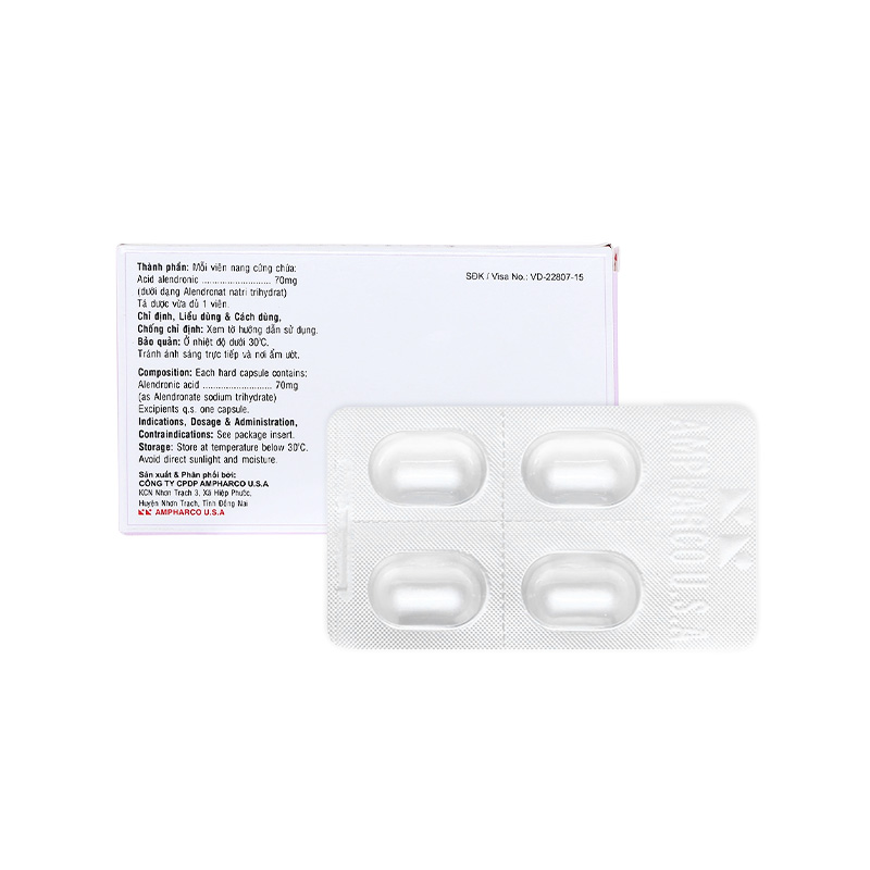 Thuốc Maxxwomen capsule điều trị loãng xương (hộp 1 vỉ x 4 viên)