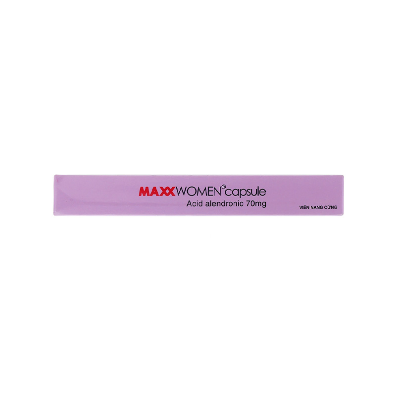 Thuốc Maxxwomen capsule điều trị loãng xương (hộp 1 vỉ x 4 viên)