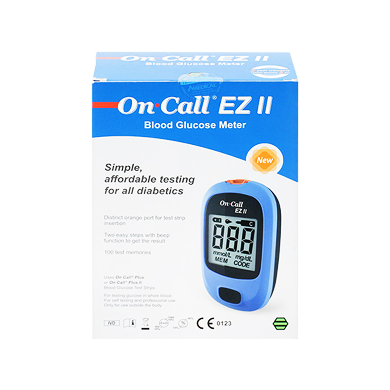 Máy đo đường huyết On-Call EZII-Không tặng kèm que