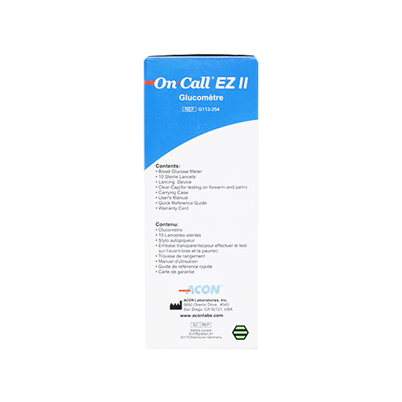 Máy đo đường huyết On-Call EZII-Không tặng kèm que