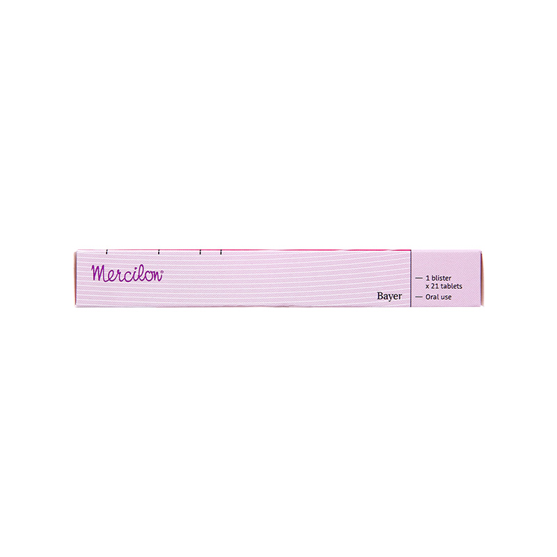 Thuốc Mercilon tránh thai hàng ngày (hộp 1 vỉ x 21 viên)