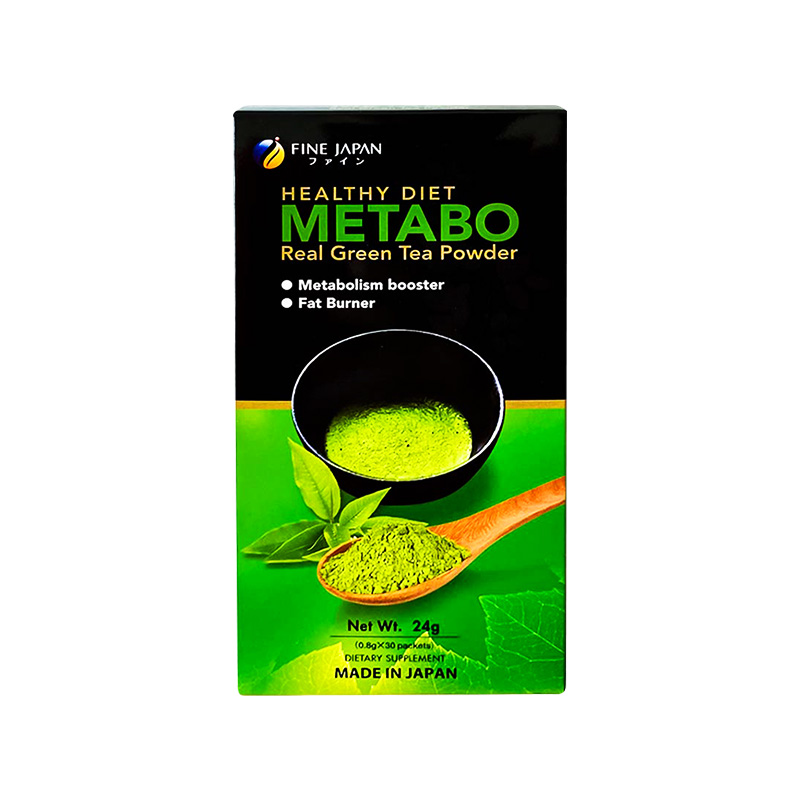 Bột trà xanh Metabo Green Tea hỗ trợ giảm cân (hộp 30 gói)